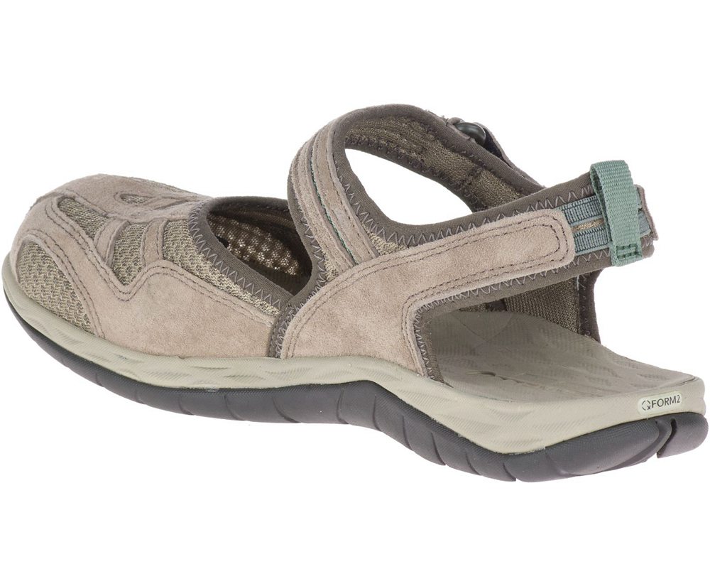 Buty Trekkingowe Merrell Damskie Szare - Siren 2 Wrap - 162570-RAK